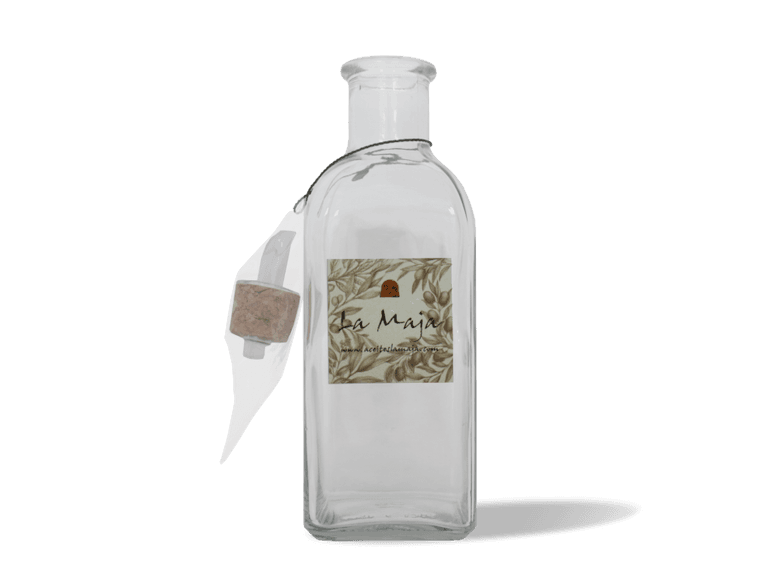 Frasca 50cl de vidrio vacía con tapón vertedor Frasca 50cl de vidrio vacía con tapón vertedor