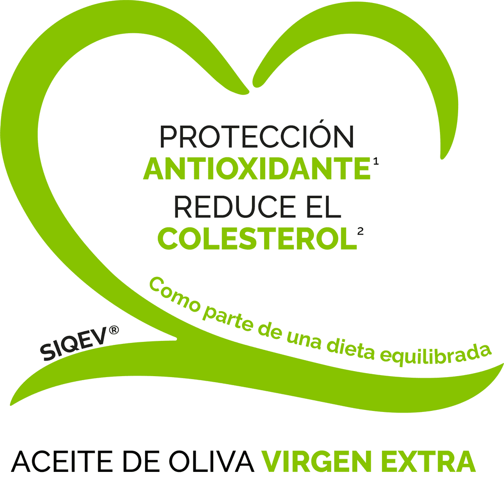 Qué es el sello SIQEV y cómo te ayuda a identificar aceites de oliva con propiedades saludables verificadas logo_corazon_siqev